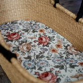 lullypop Fitted Cot Sheet (130x70cm) - Vintage Bloom